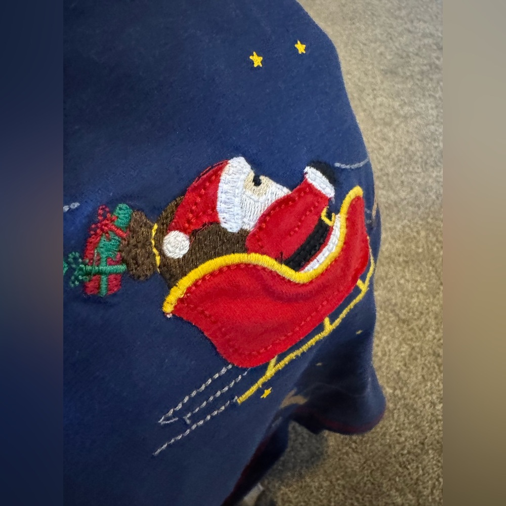 Adorable Adventure wear by Class Club 4T Toddler Boy Christmas shirt Santa Claus - Picture 10 of 10